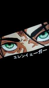 Sweater Hoodie Anime Attack on Titan Eren Yeager Fleece Pria Wanita M-XXL