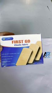 Băng Cá Nhân Vải First Go Kích Thước Lớn - Băng Vết Thương - Hộp 30 Miếng