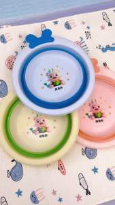 Chậu rửa mặt gấp gọn cho bé siêu tiện lợi đa dạng hình ảnh màu sắc