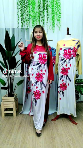 DRESS LABUH WANITA CODE FLORA
