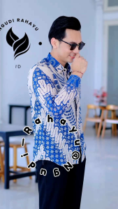 Kemeja Batik Pria Lengan Panjang Baju Batik Pria Kemeja Batik Modern Kemeja Kantor Pria - Batik Termurah
