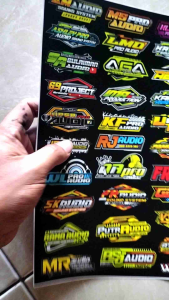 STIKER AUDIO | STIKER SOUND SYSTEM VINYL | STIKER AUDIO ANTI AIR | STIKER VINYL STIKER AUDIO | STIKER BAHAN VINYL
