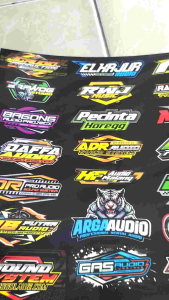 Stiker Audio & Soundsystem: Stiker Anti Air & Vinyl