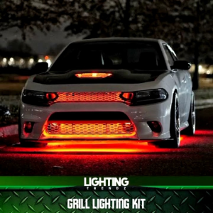 PAKET LENGKAP LAMPU LED GRILL MOBIL TRUK BUS LED COB SAMSUNG ROHS 6818 12V 24V ANTI AIR