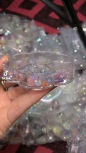 Khay khoảng 100c charm khay hoa tròn đủ mẫu đính trang trí móng siêu đẹp [ 𝐓𝐔́ 𝐀𝐍𝐇 𝐍𝐀𝐈𝐋 ]