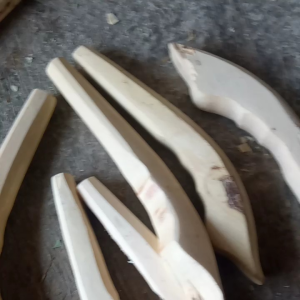 Peralatan Kayu Untuk Timbang: Pahul Joran Kayu Katilayu Asli Alam Mentahan