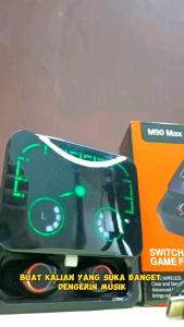 TWS EARPHONE BLUETOOTH 5.3 TWS M90 MAX GAMING NO DELAY