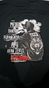Kaos Polos Pria T-shirt Distro Baju Distro Pria Keren / Kaos Distro Pria lengan panjang sablon Berusaha/ Baju Cowok Keren / Kaos Distro / Baju Kaos Distro / Kaos Pria Distro / Baju Kaos Distro Bandung / Kaos Polos Distro / Baju Kaos Distro Murah