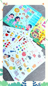 Paket My First Workbook: belajar sambil bermain menjadi lebih seru sambil si kecil Terus berkreasi - sudah tersedia sticker refillnya juga~ Winonabooks Buku Anak × HelloZebra