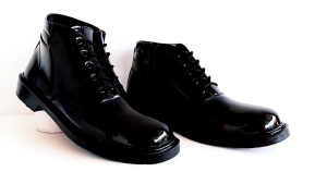 Sepatu Pdh Tali5 Retsleting Fentopel Dinas Tni Porli Polisi Security Satpam Dinas Kerja Harian Guru