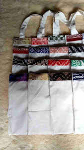 TAS LIPAT BATIK LURIK MULTIFUNGSI