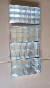 Loyang Sekat Brownies 20X10 tinggi 4cm / Loyang Sekat Brownies / Loyang Brownies