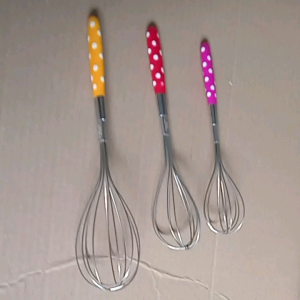 Pengocok Telur / Pengocok Adonan Serbaguna Motif Polkadot