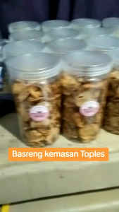 BASRENG ORIGINAL DAUN JERUK DAN PEDAS DAUN JERUK KEMASAN BOTOL TOPLES (minimal beli 50.000 dapat giveaway botol minum)