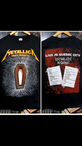 kaos band METALLICA Death Magnetic black