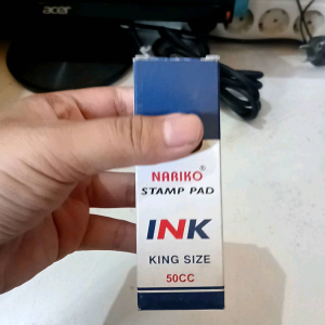 Tinta Stempel & Stamp Pad Ink Merek Nariko 50cc