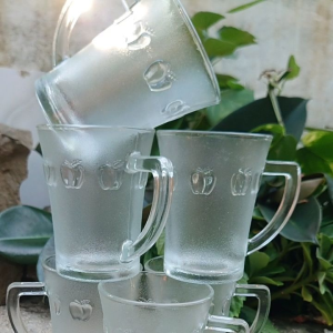GELAS KOPI 6PCS CANGKIR KOPI MEWAH TEBAL TAHAN AIR PANAS