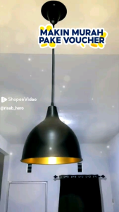 Lampu gantung mini bar lampu caffe lampu resto lampu ruang makan lampu indoor outdoor lampu industrial lampu alumunium