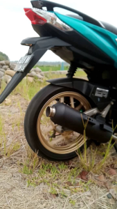 Knalpot Copy Cms Moncong SHIJIRO Beat karbu Vario PCX Nmax Scoopy