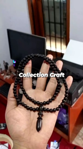 Kalung liontin kayu galih kelor asli tengelam super original