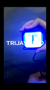 Lampu Tembak Sorot 24 Volt LED CWL Daymaker Mini 2 Mata 4D Bar CREE Strobo Kedip Angel Devil Eye Lens Motor Mobil Truk Bus Fuso Canter Box Truck L300 High Grade Offroad Sorot Bulat Kotak Biru Merah Putih