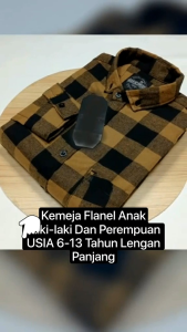 Kemeja Anak Flanel Lengan Panjang Motif Terbaru 2024