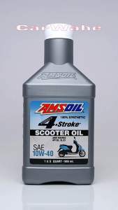 Nhớt Tổng Hợp Xe Tay Ga Amsoil Formula 4-Stroke Scooter Oil 100% Synthetic 946ML - Made in USA