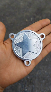 อุดกรองน้ำมัน X-MAX 300 CNC ลายดาว