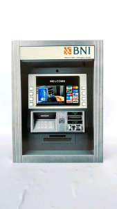 Celengan Mesin ATM Motif Bank BNI46 Besar Dengan Kunci Ganda Premium Anti Rayap Murah 15x20
