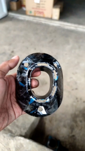 Forged biru Moncong knalpot pcx 160 vario 160