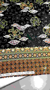 Kain Batik mega mendung semi sutra bsy halus /Bahan semi sutra mega mendung (hrg 1 mtr)