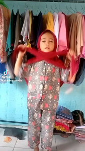 Hijab Anak SG3 TASEL POMPOM Terbaru