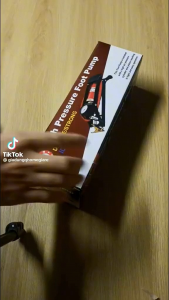 Bơm đạp chân có bơm tăng áp