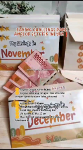 AMPLOP SAVING CHALLENGE | AMPLOP NABUNG GLOSSY