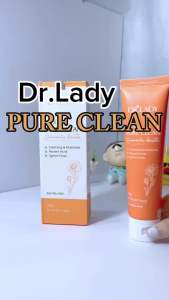 SỬA RỬA MẶT DẠNG GEL TRONG SUỐT  DỊU NHẸ DR LADY TUÝP 100ML  HƯƠNG THƠM TỰ NHIÊN BẠC HÀ THANH MÁT.