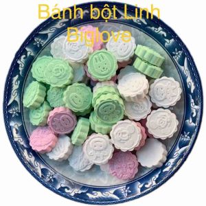 Bánh Phục Linh -Đặc Sản Bình Định Giòn Thơm (Ngậm Tan Trong Miệng )nhiều màu 0.5Kg-Biglove