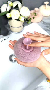 🇲🇾Readystock🇲🇾 Bath Ball Exfoliating 搓澡沐浴球 Sponge Brush Body Cleaning Dead Skin Remover Massager Cleaning Shower