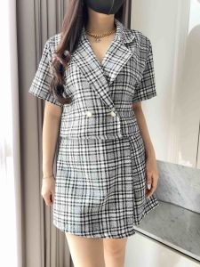 SET STELAN CELANA ROK KOREA KATUN TWEED 7985/7985-2/8038 MV SHOP