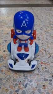 No.r01-02(รถ)กัปตันขี่รถฟอร์มูล่า วิ่งยกล้อ มีเสียง ไฟหมุน 3 D liy/jo