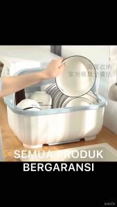 Rak Piring Wastafel Tertutup & Rak Dapur JUMBO 43x33x32cm: Solusi Penyimpanan yang Efektif