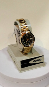 CASIO LADIES GOLD LTP V004G 1B