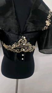 Maria clara top Filipiniana traditional wear organza pang adult