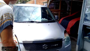 SIGMA – Peredam Panas dan Suara Kap Mesin Mobil Suzuki Swift 2008-2011