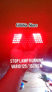 Stop Lamp Running LED Motor Vario 125 dan 150 NEW 10 Mode Auto dan Manual
