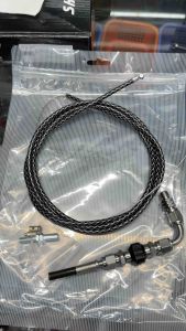 ☑️TROTTLE CABLE with CNC FITTINGS 210mm UNIVERSAL