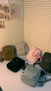 Tas Selempang Youme Corduroy Tas Bahu Wanita Mini Import Korea Tas Perempuan Sling Bag Keren