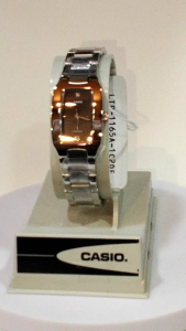 CASIO LADIES SILVER LTP 1165A 1C2