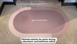 ❤️Diatomite Mat❤️ Soft Non-slip Mat Absorbent Mat Quick-Drying Diatom Mat Bathroom Floor Mat ❤️SG Seller❤️
