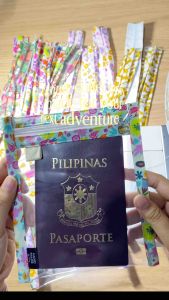 ByPearly | Clear Passport Pouch – Handmade Travel Organizer for Passport & Travel Essentials