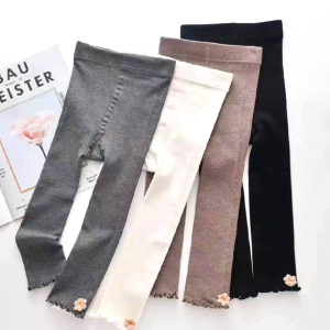 MARIER Legging Anak Perempuan Import Premium Leging Rajut Usia 6-8 Tahun Pinggang Tinggi Slim-fitting Bayi Fashion Lejing Anak